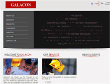 Tablet Screenshot of galacon.in